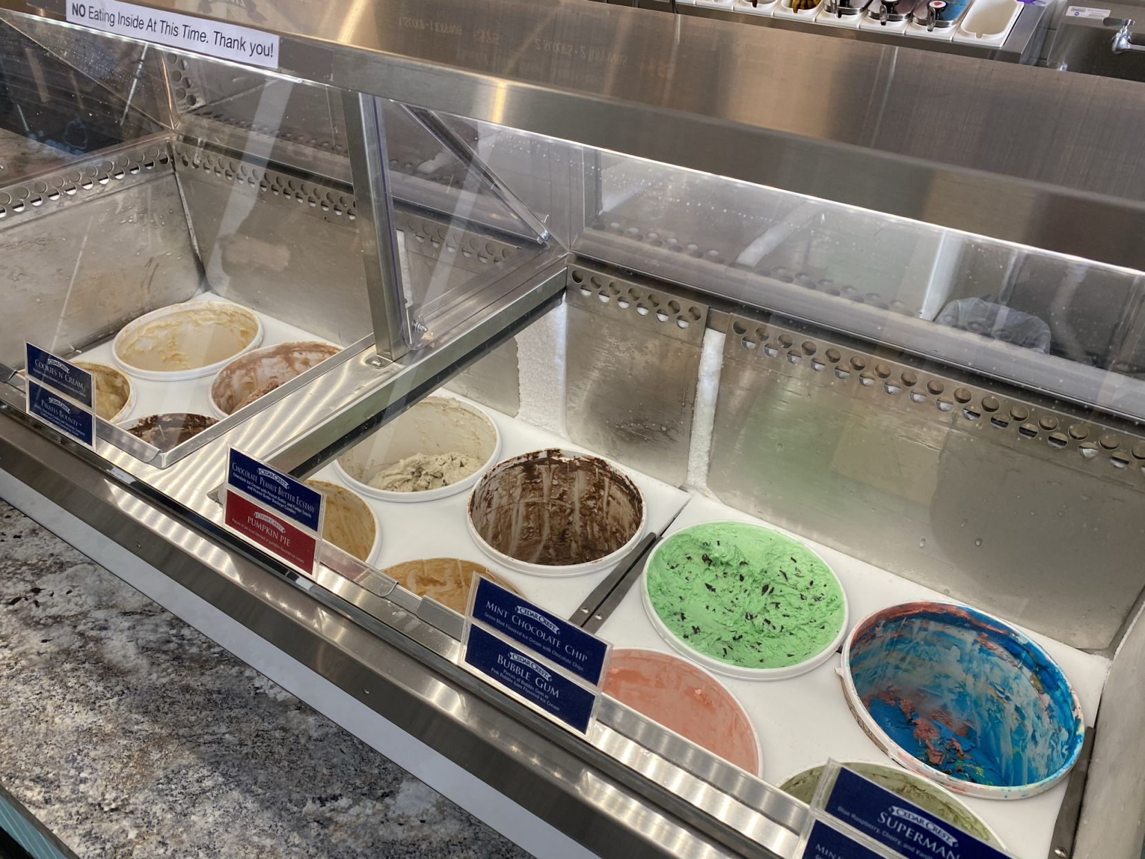 Ice cream at Hansen's